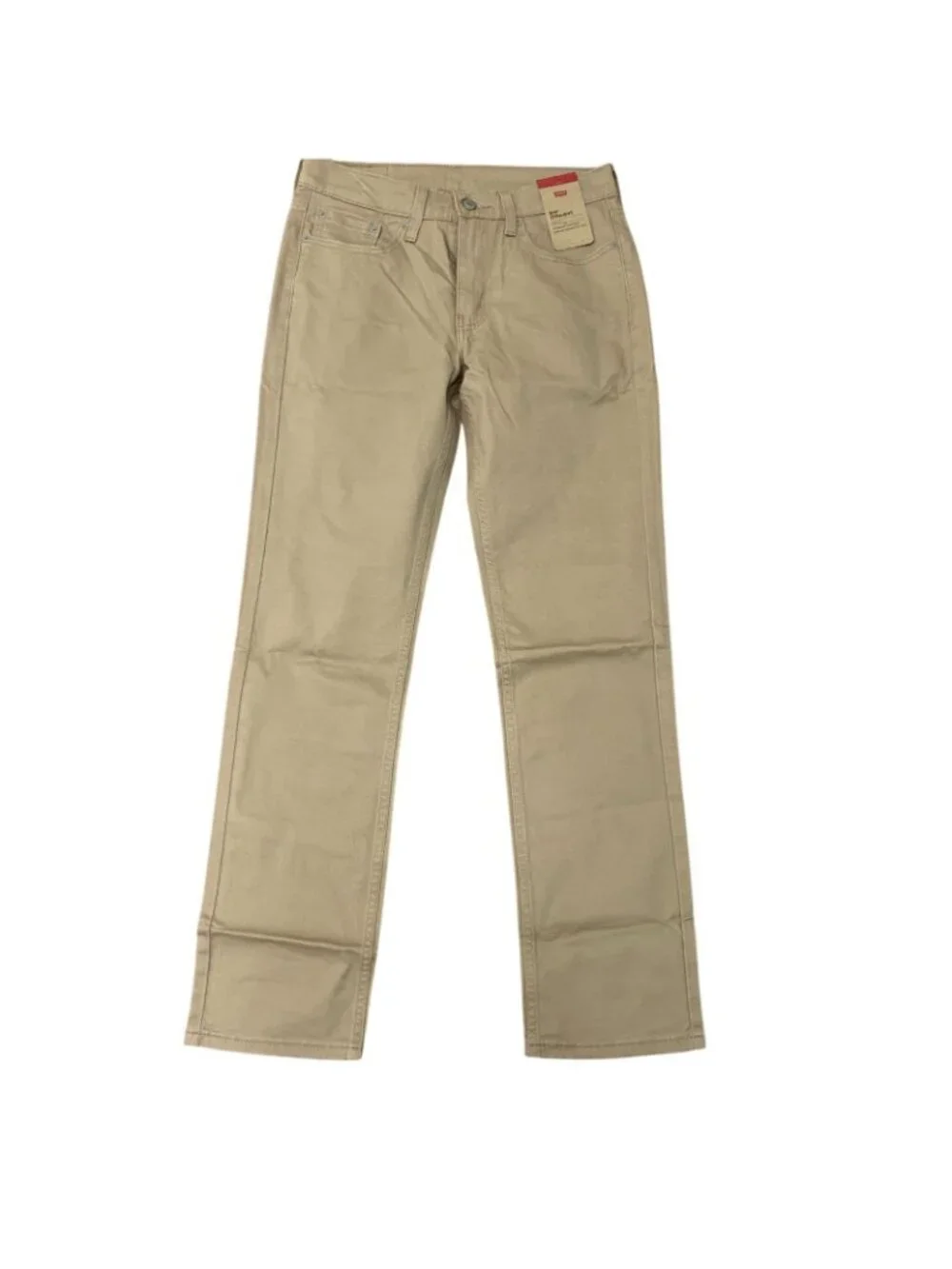 NWT Levi's 514 Straight Stretch Men's W30 L32 Khaki Chino Pants Cotton Blend